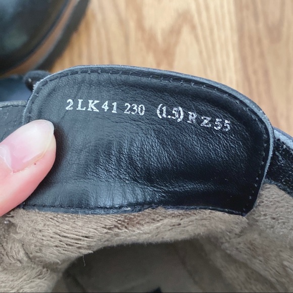 Love TaTa black and brown platform boots size 6 - Picture 5 of 5